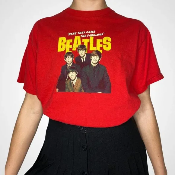 Retro Beatles 1964 American Tour T-shirt - Picture 3 of 4